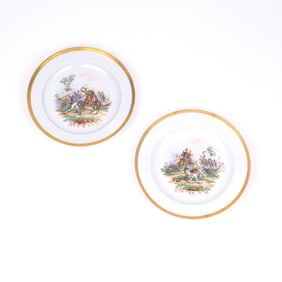 Meissen Cabinet Plates (19th Century)