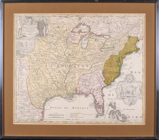 1756 Map of Canada and America