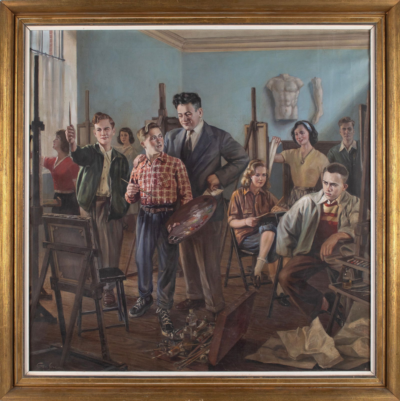 American Illustrative School (20th Century) (1 of 3)