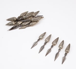 Antique Sterling Corn Holders