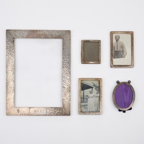 Antique Sterling Picture Frames