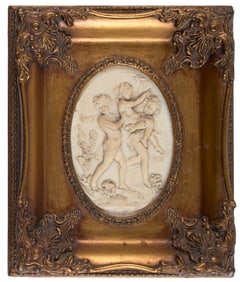 Russian Marble Bas-relief