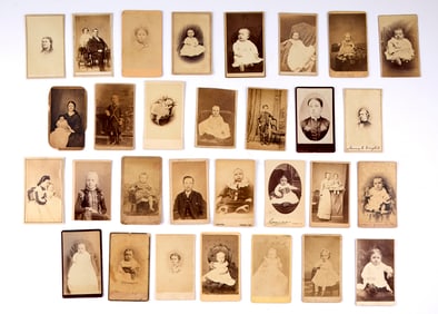 Carte de Visite Photograph Collection