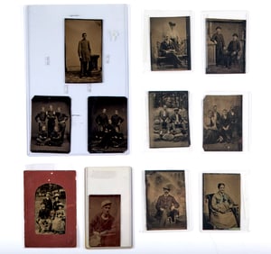 19th Century Assorted Tintype Collection