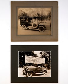 Early 20th Century Brand Vehicle Photographs