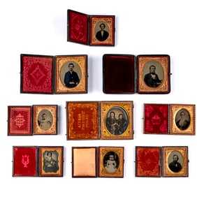 Cased Ambrotype Collection (19th Century)