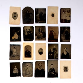 Tintype Photograph Collection (19th Century)
