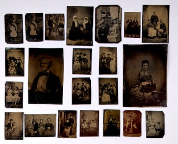 Tintype Photograph Collection (19th Century)