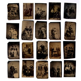 Tintype Photograph Collection (19th Century)