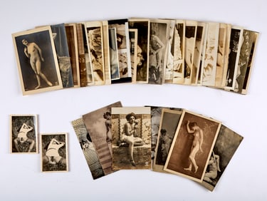 Early 20th Century Erotic Postcard Collection