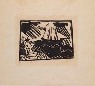 Lyonel Feininger (American-New York, 1871-1956)