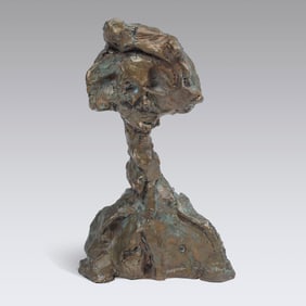 Brutalist Bronze Sculpture (20th Century)