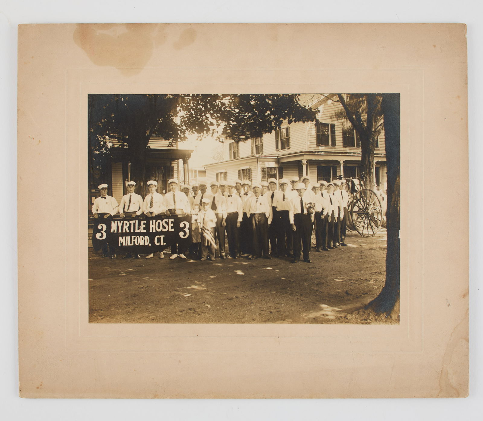 Milford, CT, Fire Parade Photographs (Early 20th Century) (1 of 2)
