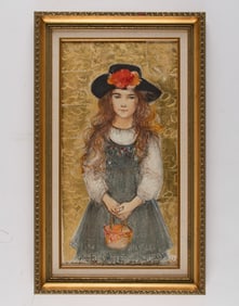 Edna Hibel (American, 1917 - 2014)