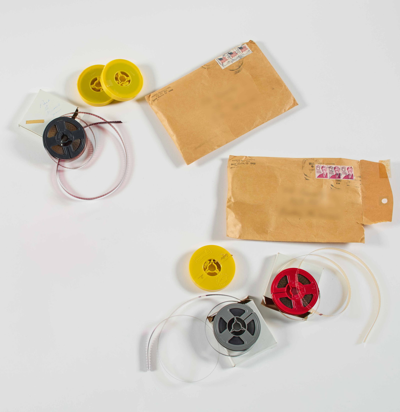 Collection of Mail-Order Homoerotic Film Reels: Collection of six (6) rare Super8 film reels produced and distributed by Taurus Productions (circa 1980s). Items have never been digitized. Includes the following homoerotic scenarios:Football