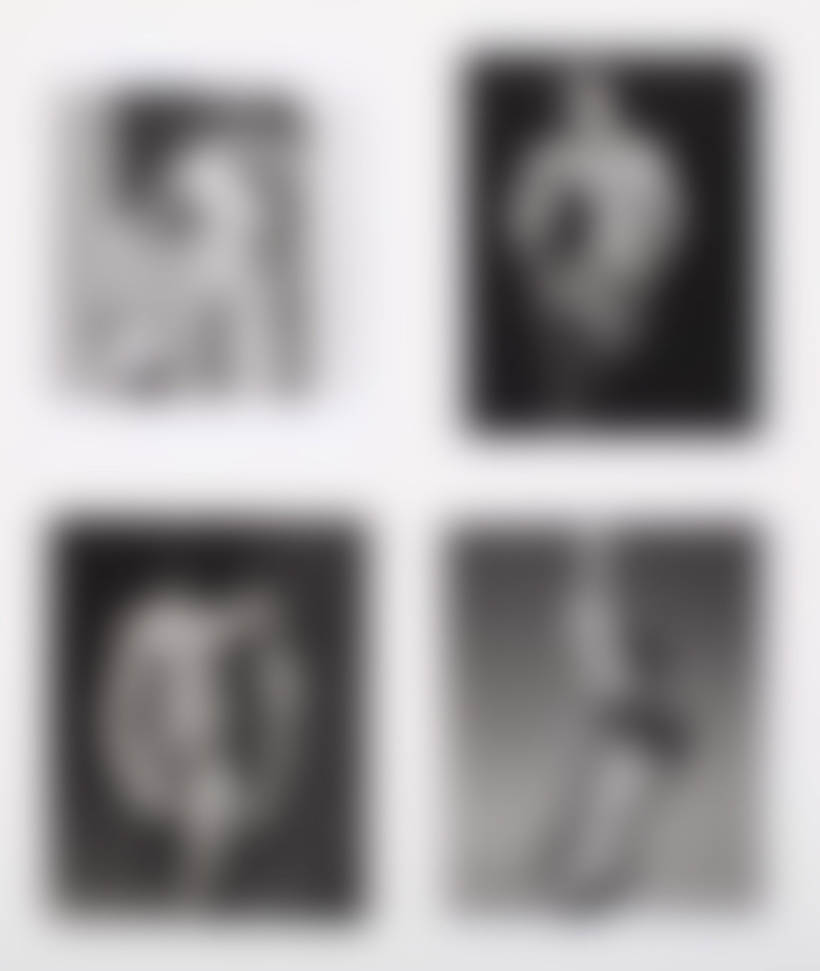 Jeff Palmer (American, b. 1948): Grouping of Four (4) Physique Photographs by Jeff Palmer. Gelatin silver prints. Signed on the verso (i); photographer's stamp on the verso (ii)-(iv). Each: 8 x 10 in (20.3 x 25.4 cm)