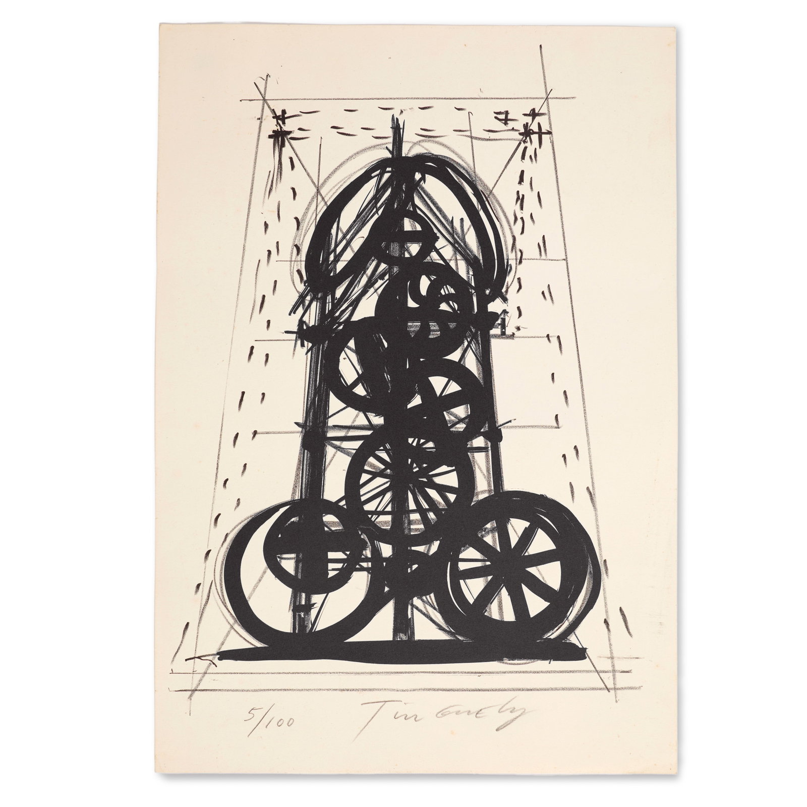 Jean Tinguely (Swiss, 1925-1991) (1 of 2)