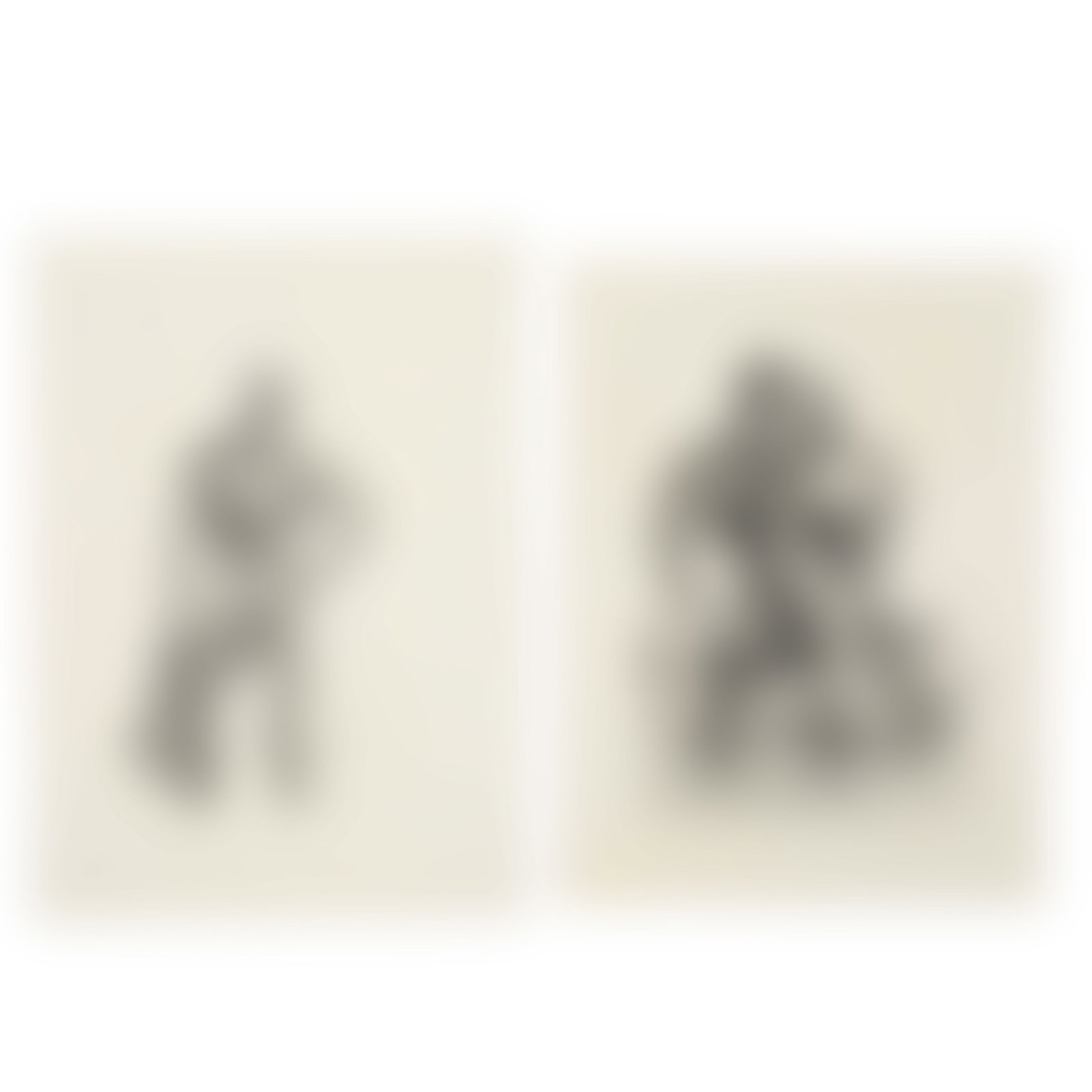 DON (Bogdan Fabian Zmidzinski) (Polish/American, 1948-2007): Pair of Two (2) Coastal-Themed Erotic Illustrations, ca. 1980s. Graphite on illustration board. Each signed and notated with a publication number on the bottom right; Each signed on