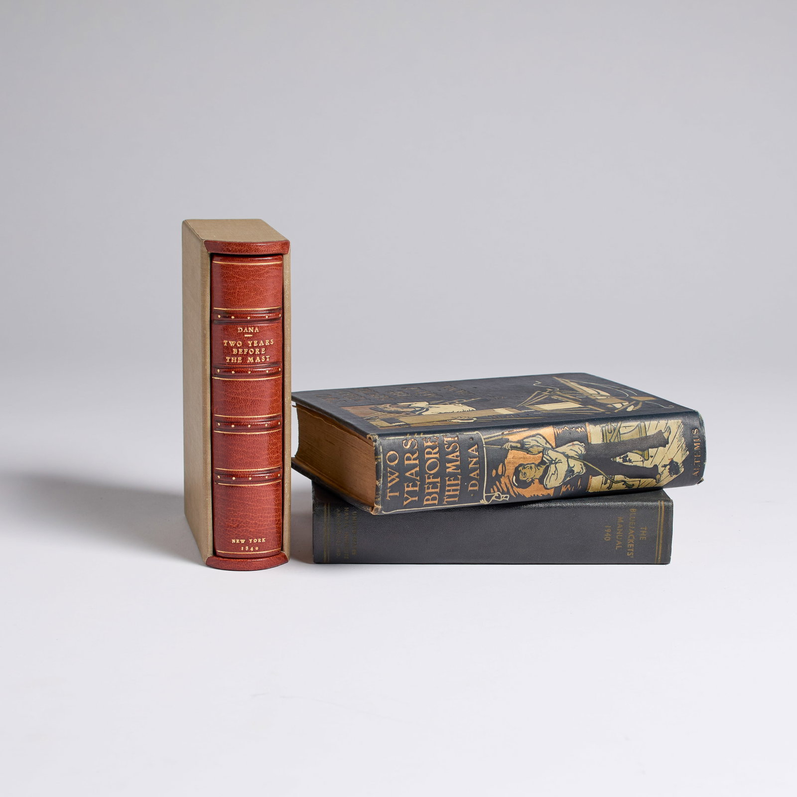1st Issue : Two Years Before the Mast - Richard Henry Dana: 1st Edition of "Two Years Before the Mast: A Personal Narrative of Life at Sea." 1840. Published in New York by Harper & Brothers. Author: Richard Henry Dana Jr. A finely