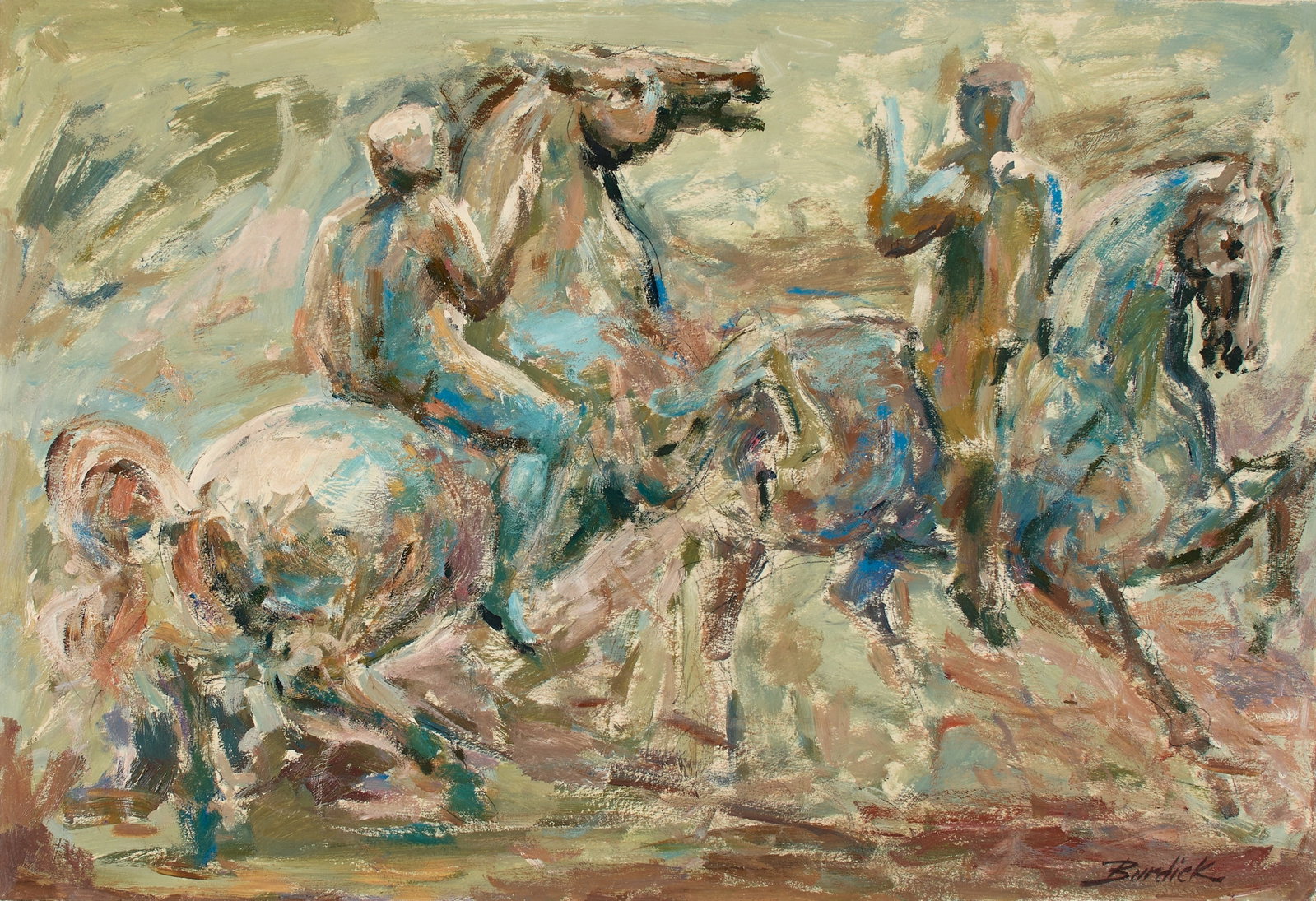 Charles Edward Burdick (American, 1924-2016)