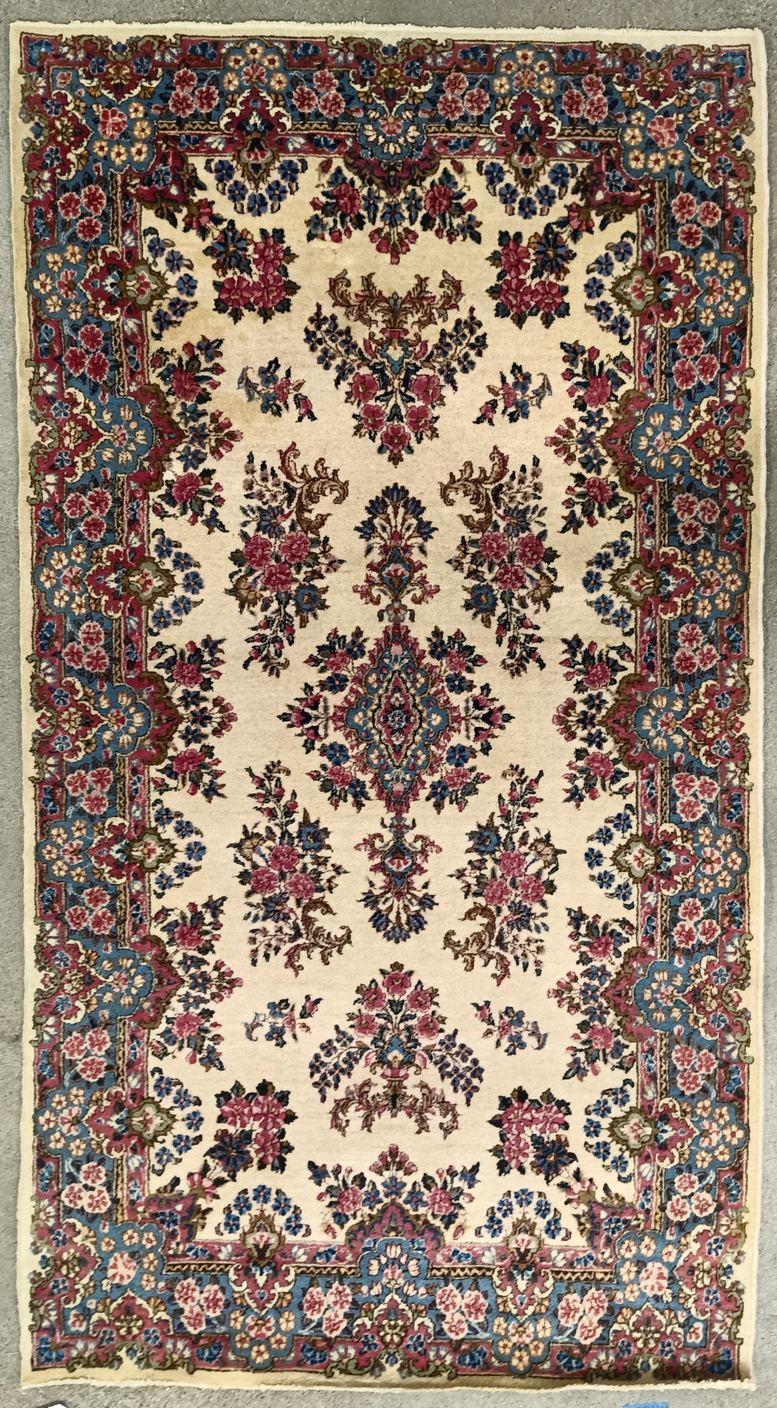 20th Century Persian Kerman Rug (1 of 2)