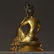 Gilt Bronze Buddha Statue. - 4