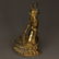 Gilt Bronze Buddha Statue. - 9