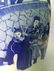 Chinese antique blue and white porcelain Large vase. Me - 6