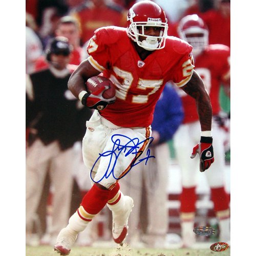 Larry Johnson Kansas City Chiefs running 8x10: Larry Johnson Kansas City Chiefs running 8x10