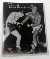 Rubin Hurricane Carter Boxing Hand Signed 8x10 Photogra: This Product Includes: Authentic Autographed Item, Certificate of Authenticity, Tamper Resistent Holograms or Labels, Personal Player/Agent Hologram (when available). - Autographed Sports Memorabilia 