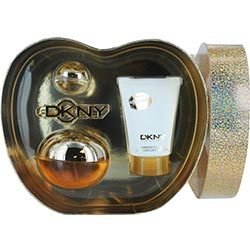 DKNY GOLDEN DELICIOUS by Donna Karan (WOMEN): Brand:DKNY GOLDEN DELICIOUSEAU DE PARFUM SPRAY 3.4 OZ & SHIMMER BODY LOTION 3.4 OZ & EAU DE PARFUM .24 OZ MINI & KEY CHAIN - Fragrance & Perfume - Fragrance - Gift Sets -