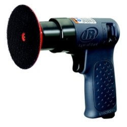 Mini Air Polisher: Manufacturer:Ingersoll RandFeatures and Benefits: High performance and convenience in the palm of your hand Ideal for buffing and polishing paint, metal, and plastic surfaces to a high-gloss Free spee