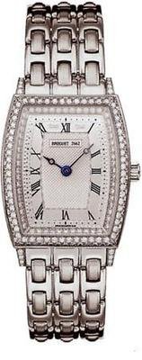 Breguet Heritage Automatic Women's Watch: Breguet Heritage Automatic Women's Watch 18kt white gold case - 30mm x 25mm case dimension - Silver dial - 18kt white gold brushed & polished bracelet - Automatic Self Winding movement - 100% Authenti