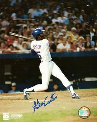 George Foster New York Mets MLB Hand Signed 16x20 Photo: A 5-time All-Star (1976-79, 1981), Foster was a member of the 1970s Big Red Machine, leading the league in home runs in 1977-78, runs batted in from 1976-78, and OPS in 1977. In 1977, Foster hit 52 ho