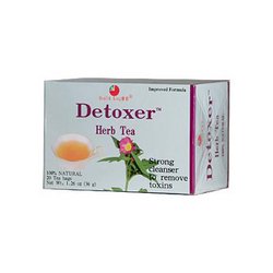 Health King Detoxer Herb Tea - 20 Tea Bags: Health King Detoxer Herb Tea Description: Caffeine Free 100% Natural Strong Cleanser to Remove Toxins Detoxer Herb Tea, is made of wild honeysuckle (lonicerae flos) and cimicifuge. They provide baical
