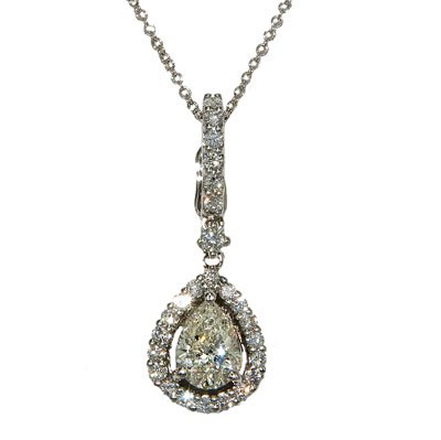 18K WHITE GOLD P/S H SI3 & ROUND DIAMOND PENDANT 1PS=1.: 18k white gold p/s h si3 & round diamond pendant 1ps=1.01 h si3 egl mini#us383229601d25 - round = 0.41 2.68 grams Kings, in old days, led the battles on the battlefields wearing heavy leather breastpl