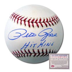 Pete Rose Cincinnati Reds Hand Signed Rawlings MLB Base: Pete Rose won three World Series rings, three batting titles, one Most Valuable Player Award, two Gold Gloves, the Rookie of the Year Award, and made 17 All-Star appearances at an unequaled five diffe