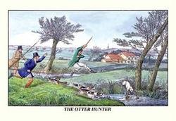 The Otter Hunter 20x30 poster: Series: DogsArtist: Henry Thomas AlkenPeriod: Source country: BritainSource Year: Henry Thomas Alken (1785 – 1851) was a British sporting artist who focused attention on hunting, coaching, racing an