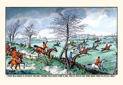 Hunters Race after the Hounds in Full Cry 20x30 poster: Series: DogsArtist: Henry Thomas AlkenPeriod: Source country: BritainSource Year: Henry Thomas Alken (1785 – 1851) was a British sporting artist who focused attention on hunting, coaching, racing an