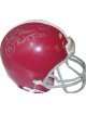 John Hannah signed Alabama Crimson Tide TB Replica Mini: John Hannah played tackle and guard for the University of Alabama under Coach Paul "Bear" Bryant from 1970 until 1972, and earned All American honors twice. During his tenure Hannah was part of an SEC