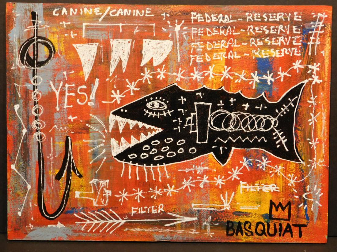 Jean-Michel Basquiat: Federal Reserve (1 of 9)