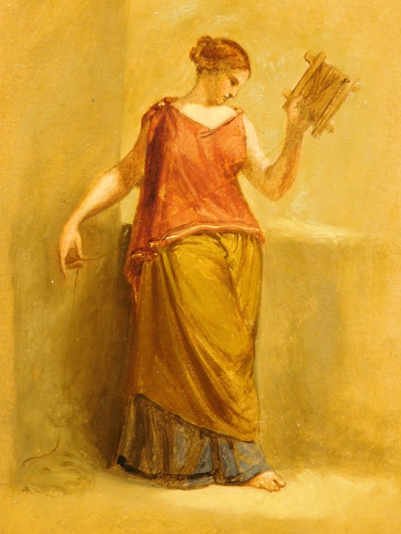 Henry Kirke Brown: Classical Figure Study, 1885 oil (1 of 9)