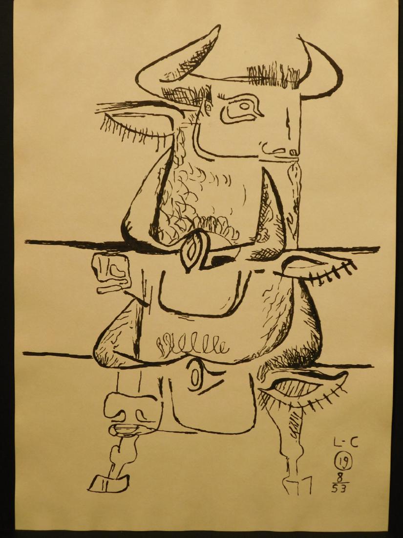 Le Corbusier: Taureau, Lithograph (1 of 9)