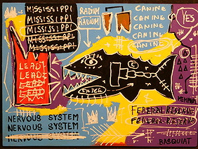 Jean-Michel Basquiat: Radium (Fish) First Image