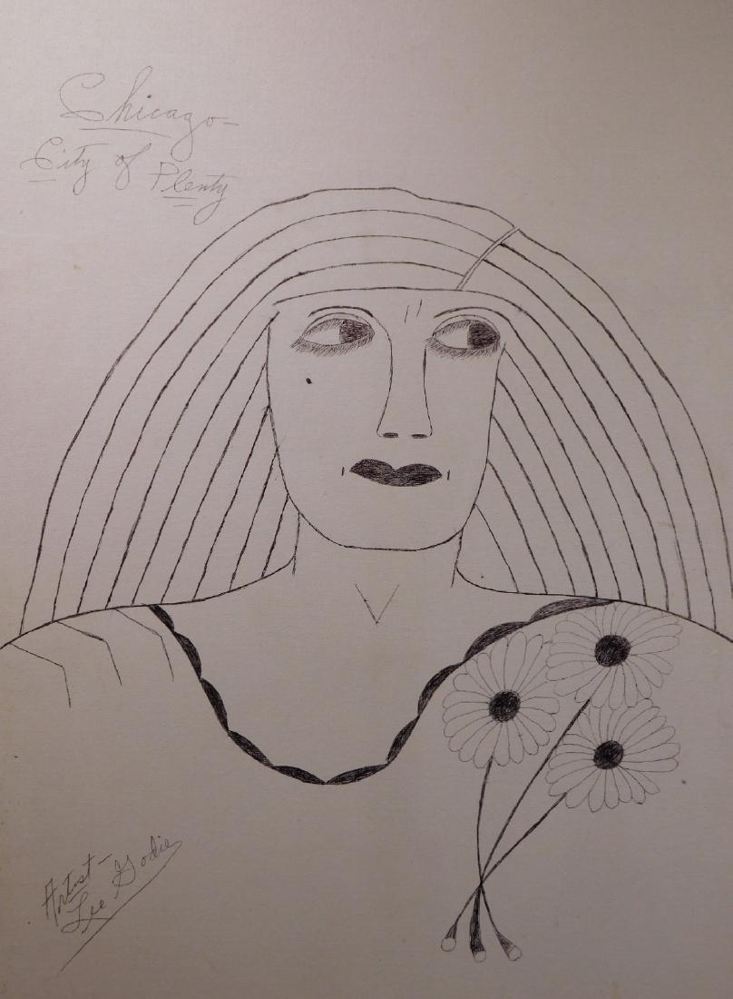 Lee Godie: Figures (Chicago City Of Plenty) (1 of 13)