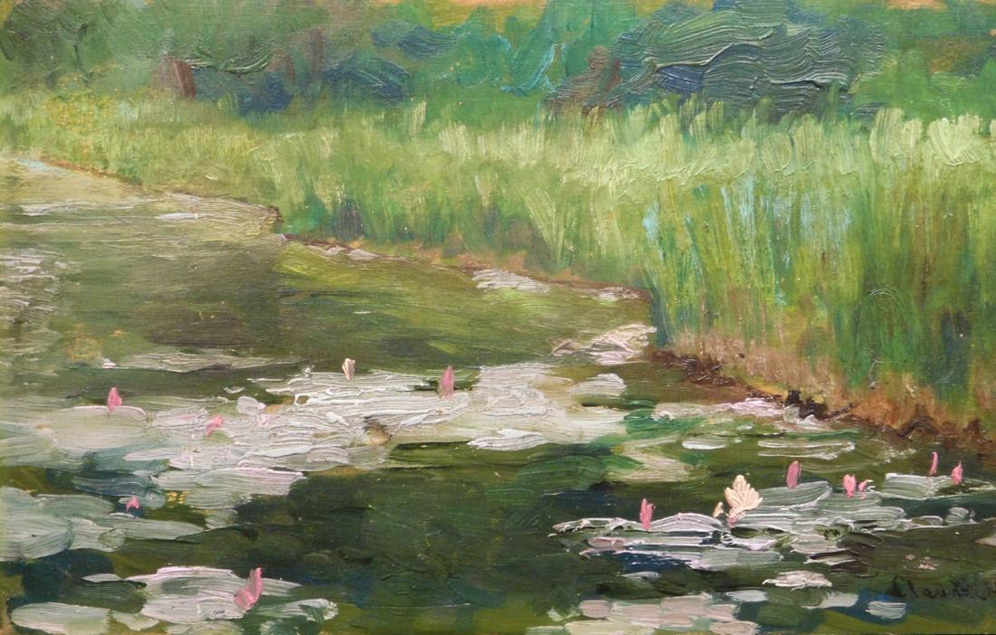 Claude Monet: Waterlilies, Oil Study c.1912 (1 of 15)