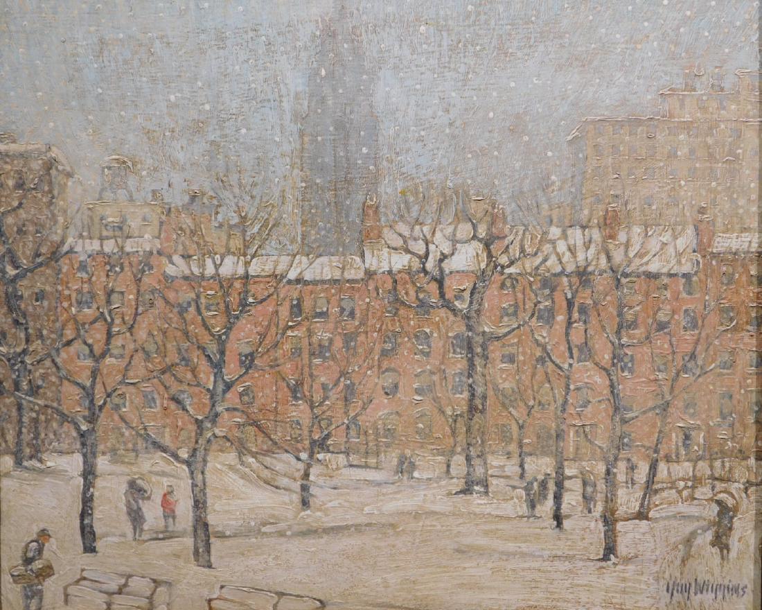 Guy Carleton Wiggins: Washington Square Winter (1 of 11)