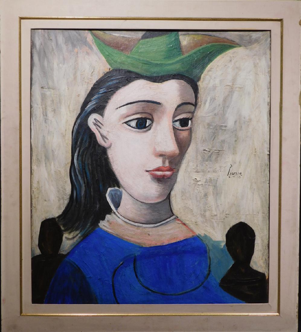 After Pablo Picasso: Woman in a Hat (1 of 12)
