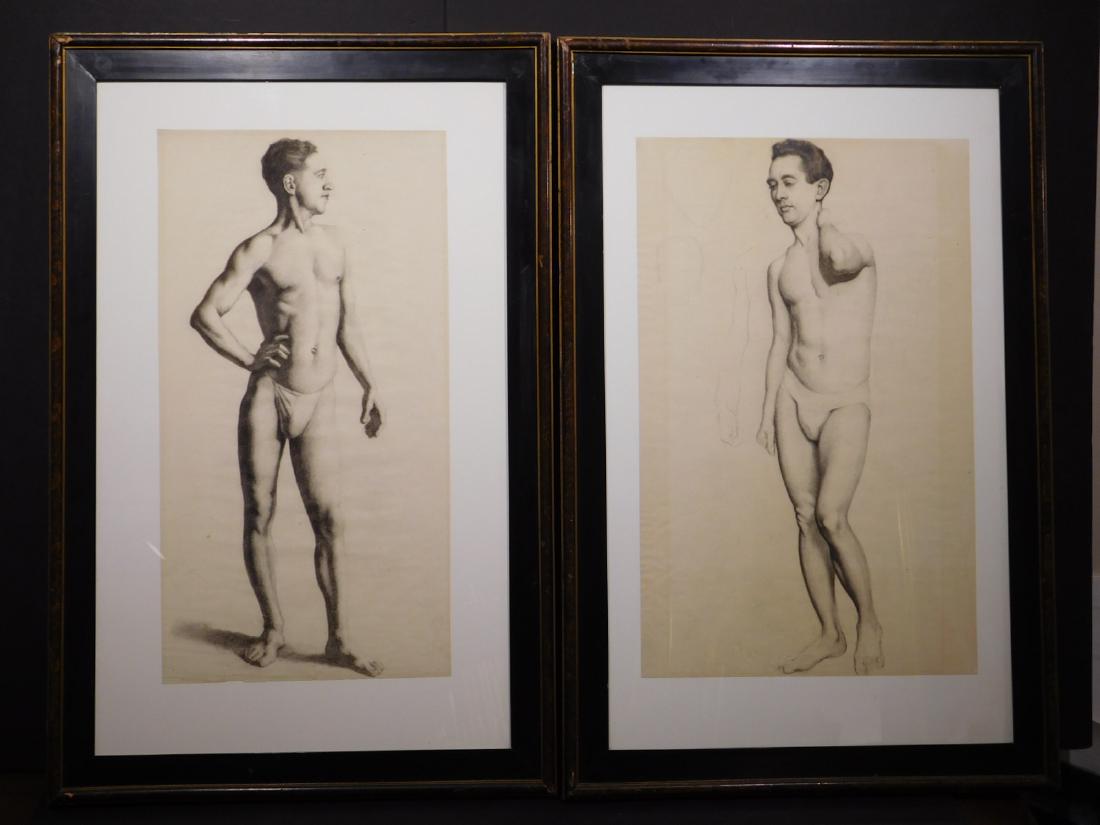 Male Charcoal Figure Portraits (1 of 10)