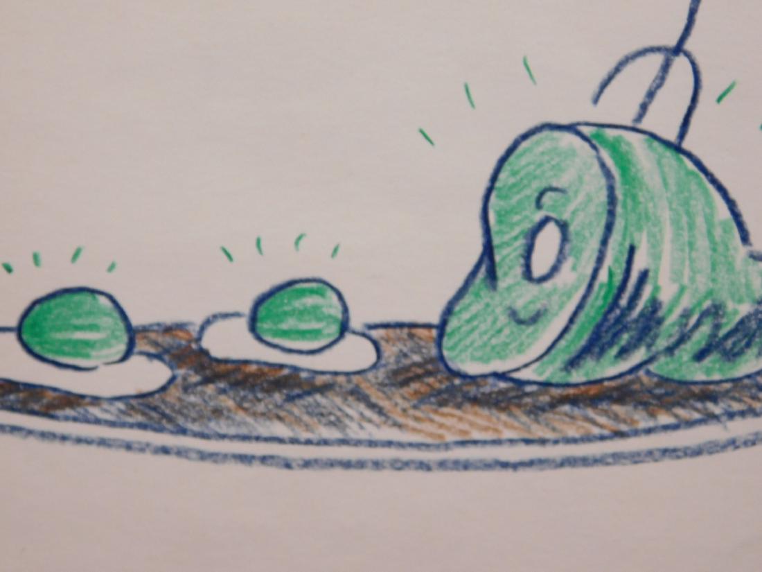 Dr. Seuss: Green Eggs and Ham Illustration (1 of 5)